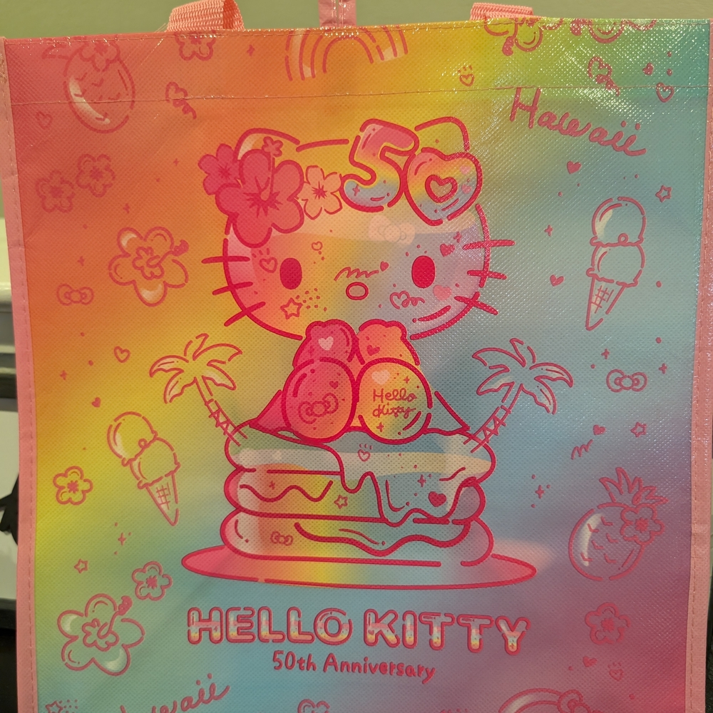 Hello Kitty 50th Anniversary Rainbow Party Bag